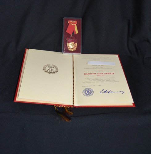 Medaille der ddr - der, ddr,