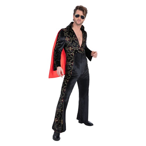 Elvis strass kostüm für - elvis, strass-kostüm