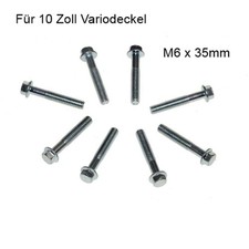 10 Zoll Variodeckel  Schrauben
