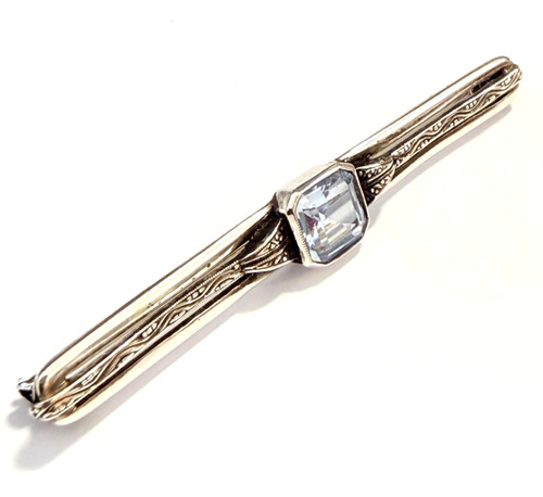 Vintage silberbrosche - vintage,
