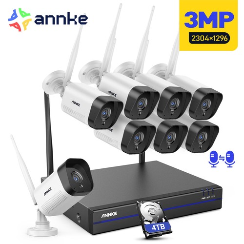 Annke 16ch 3mp wlan - 16ch,