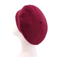 Damen Winter Warme französische Baskenmütze Künstler Wollmischung Beanie Kappe