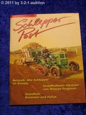 Schlepper Post 1/98 Pullax MAN 4L1 AS 430 Brummer SPo 3 Massey Ferguson
