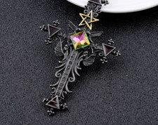 Halskette kreuz stern - stern, hexen