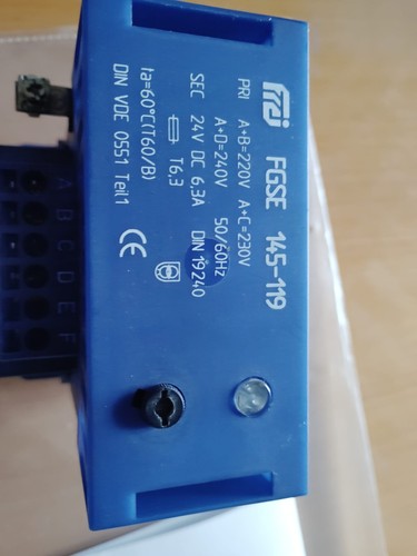 Trafo 230v auf - auf, dc
