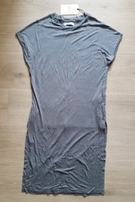 ADPT Shirt Longtop Gr. XS grau Clean Chic Nordic Lagenlook knielang Schlitz NEU!