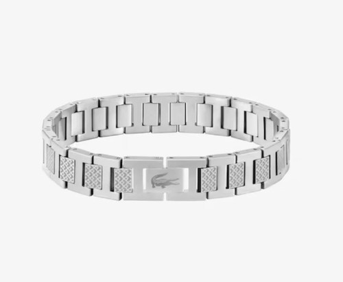 Lacoste armband edelstahl - lacoste,