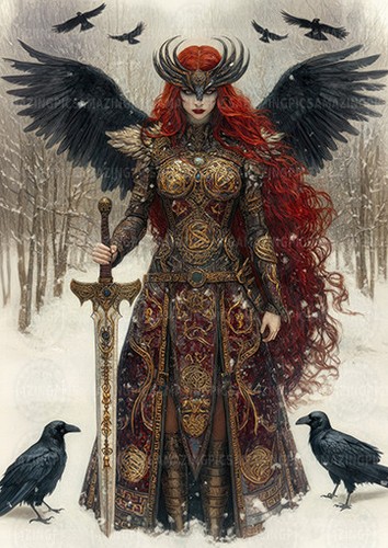 Morrigan keltische göttin - keltische,