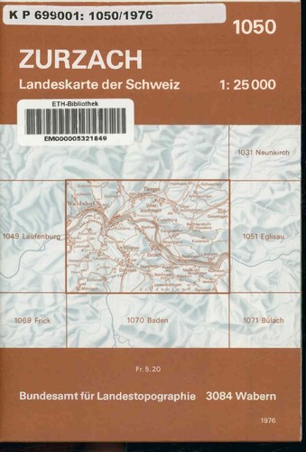 Zurzach landeskarte der - landeskarte,