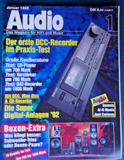 AUDIO 1/92, PHILIPS DCC 850