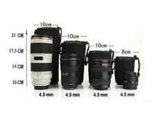 Neopren Kamera Objektiv Weich Beutel Tasche Mit Clip Gürtelschlaufe 4 Größen S