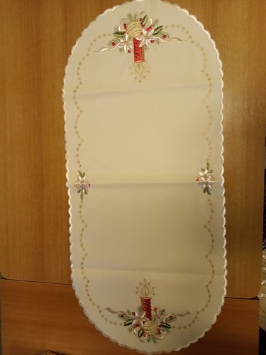 Große weihnachtsdecke oval - große,