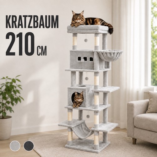 Xxl kratzbaum 210cm - 🐈‍⬛,