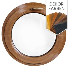 Rundfenster Kipp Dekorfarbe