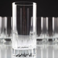 6 Vintage Gläser Wassergläser Biergläser Friedrich Kristall Glas Stella ~ 60er