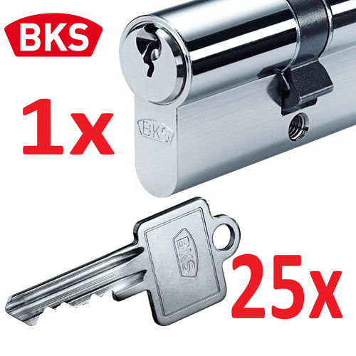 Bks profilzylinder mit - bks, 25