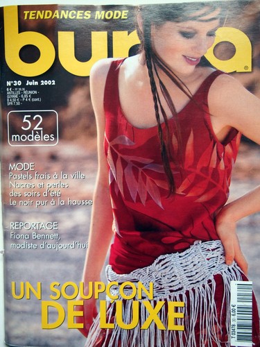 Burda 2002 beachwear - burda, 06/2002,