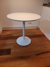 Esstisch rund, weiß Hochglanz, 75 cm Durchmesser, Top neuwertiger Zustand