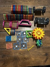 Lot of 108 Magformers Magnetic