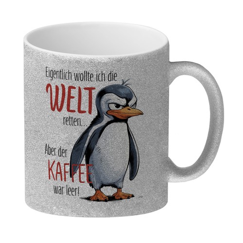 Cartoon pinguin welt retten - cartoon-pinguin,