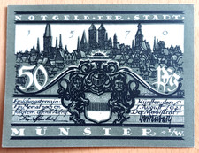 Banknoten, Notgeld, Stadt