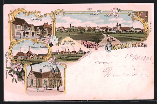 Lithographie obernkirchen - lithographie,
