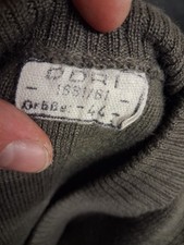 NVA PULLOVER DDRI GESTEMPELT