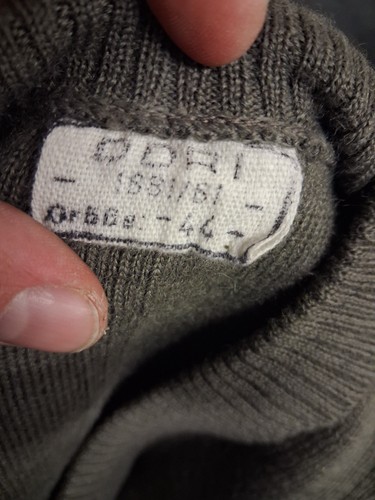 Nva pullover ddri gestempelt - ddri,