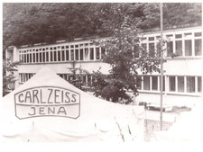 AK Saalfeld Remschütz Pionierlager Magnus Poser des VEB Carl Zeiss Jena 1977