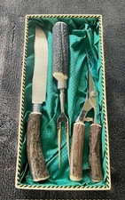 Altes Tranchierbesteck Jagd