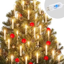 20-30pcs USB Warmweiß