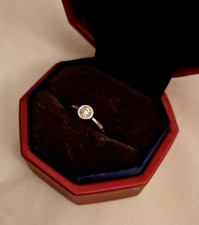 Ring Weißgold 375 Diamant