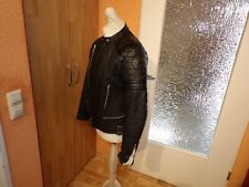 Blue Bird Moto Cuir 80er Jahre Motorrad Lederjacke Bikerjacke Vintage Gr. 52