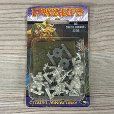 D3 Chaos Zwerge Versiegelt