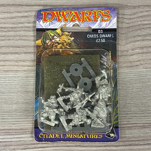 Chaos zwerge versiegelt - d3,