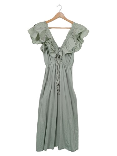 Zara maxikleid m rüschen - zara,