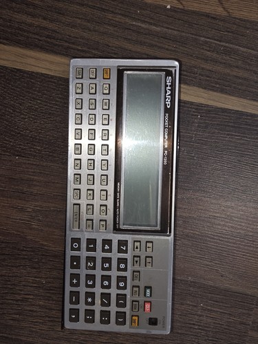 Sharp 1350 pocket computer - sharp, pc-1350