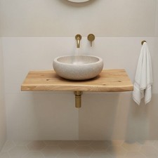 Holz Eiche Waschtischplatte
