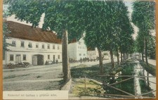 AK Rockendorf Gasthaus zum goldenen Adler 1908 Krölpa Pößneck Saalfeld