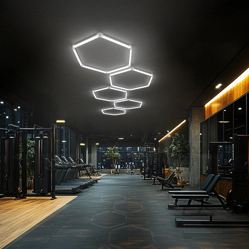 Hexagon led lampe - hexagon,