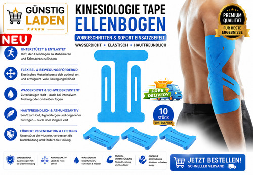 Kinesiologie tape ellenbogen - kinesiologie,