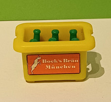Playmobil Sammlung Ersatzteile Zubehör BIERKISTE Bocks Bräu München 6 Flaschen