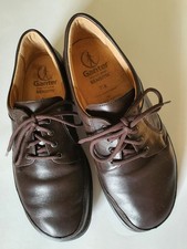 Ganter Sensitiv, Herren Halbschuh, Gr.41, Leder, Braun, Schnürung