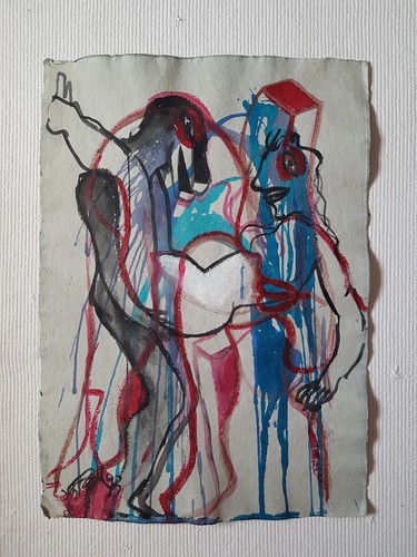 Wolf vostell liebespaar - wolf, "liebespaar"