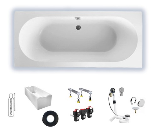 Acryl rechteckwanne badewanne - rechteckwanne,