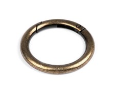 9)  Karabiner Ring ø 46 mm