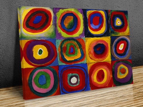 Wassily kandinsky quadrate - quadrate, mit