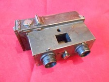 Stereo-Kamera Verascope B te S.G.D.G. Paris um 1895 Jahr