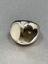 Perlmutt Ring Sterlingsilber