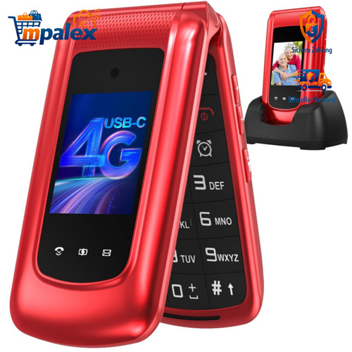 Klapphandy seniorenhandy - 4g,